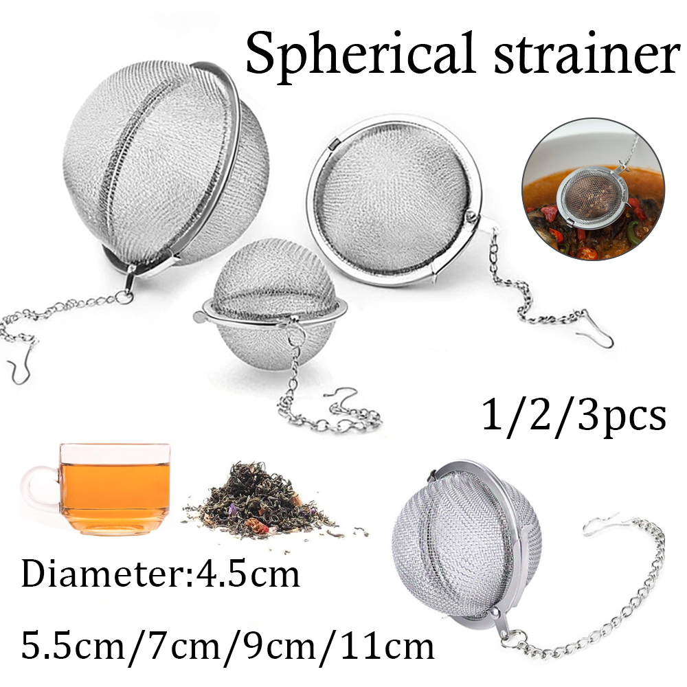 Loose Leaf Tea Infuser - 1-5 قطع من مصفاة الشاي المصنوعة