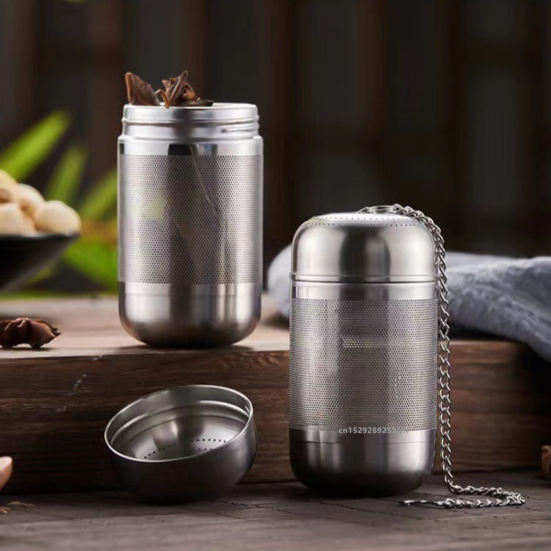 Loose Leaf Tea Infuser - مصفاة شاي من الفولاذ المقاوم للصدأ