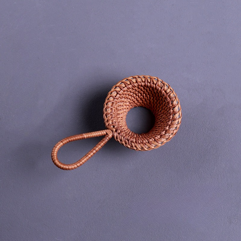 Loose Leaf Tea Infuser - مصفاة شاي من الخيزران مصنوعة يدويًا