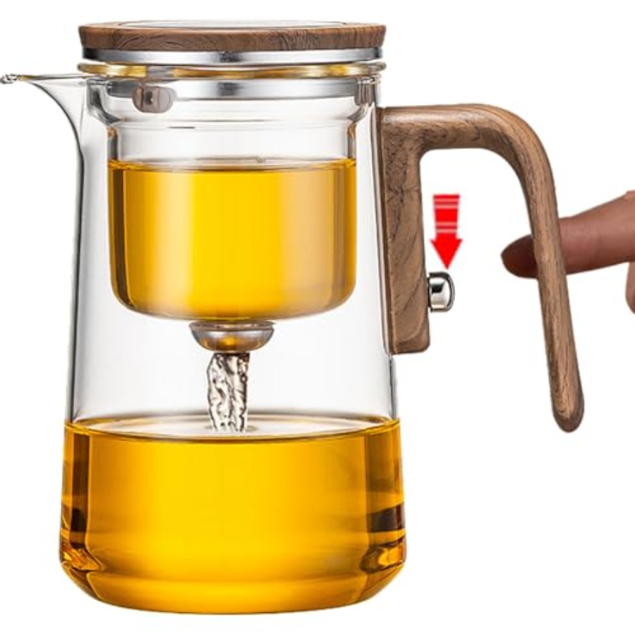 Loose Leaf Tea Infuser - إبريق شاي زجاجي سحري سعة 780