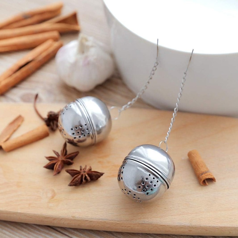 مصفاة شاي فاخرة من الفولاذ الم - مراجعة Loose Leaf Tea Infuser وسعره