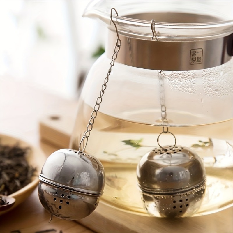مصفاة شاي فاخرة من الفولاذ الم - مراجعة Loose Leaf Tea Infuser وسعره