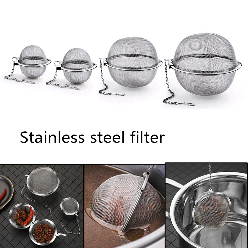 1-5 قطع من مصفاة الشاي المصنوع - مراجعة Loose Leaf Tea Infuser وسعره