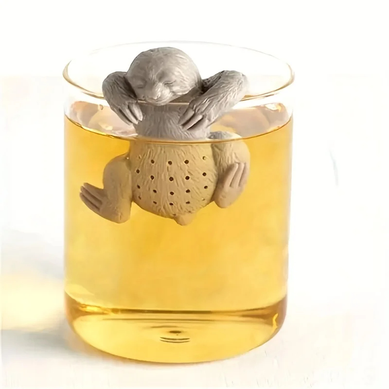 مصفاة شاي من السيليكون مصفاة ش - مراجعة Loose Leaf Tea Infuser وسعره