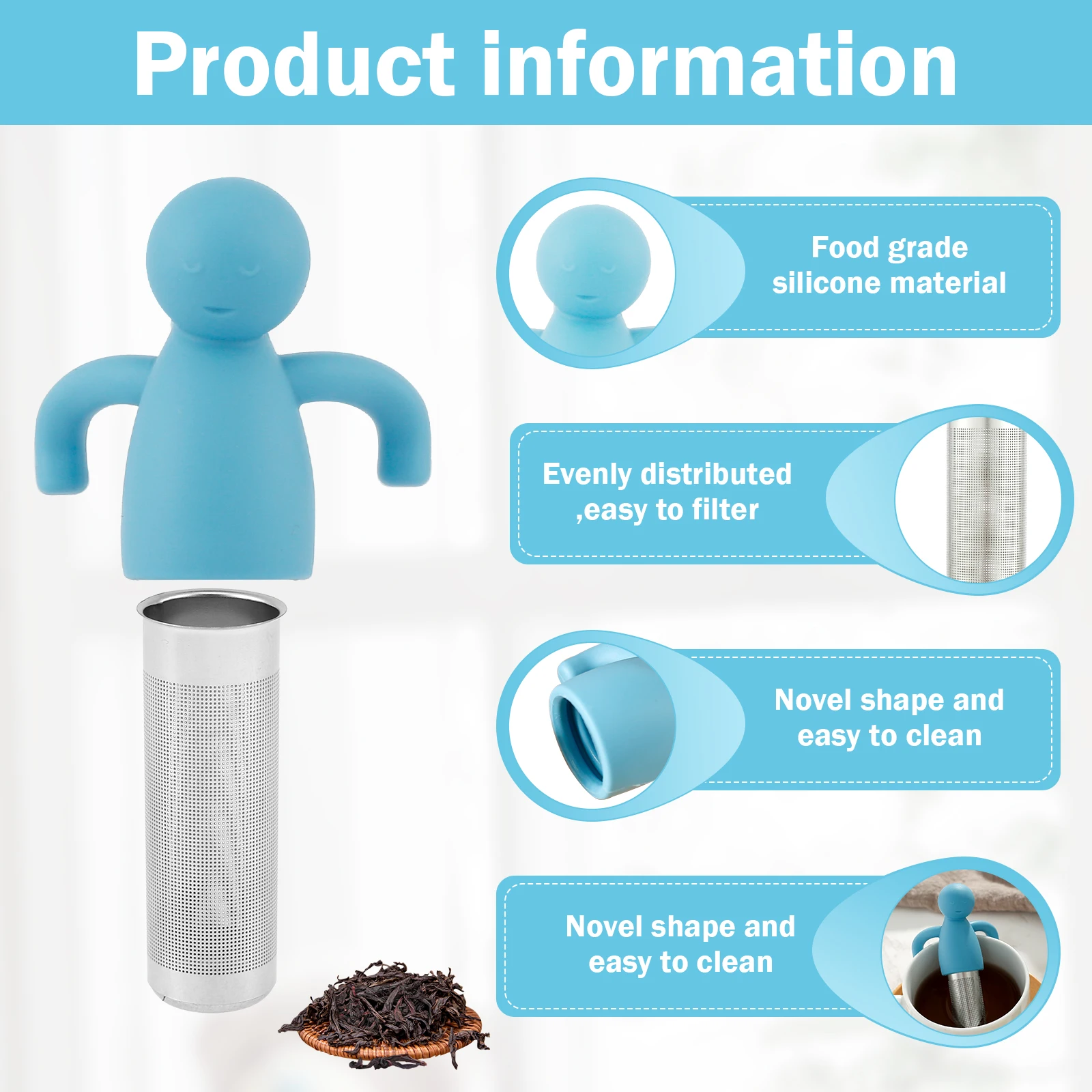 الفولاذ المقاوم للصدأ Infuser  - مراجعة Loose Leaf Tea Infuser وسعره