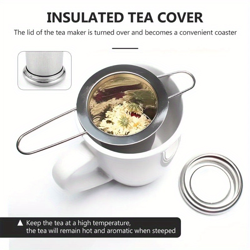 مصفاة شاي شبكية من الستانلس ست - مراجعة Loose Leaf Tea Infuser وسعره