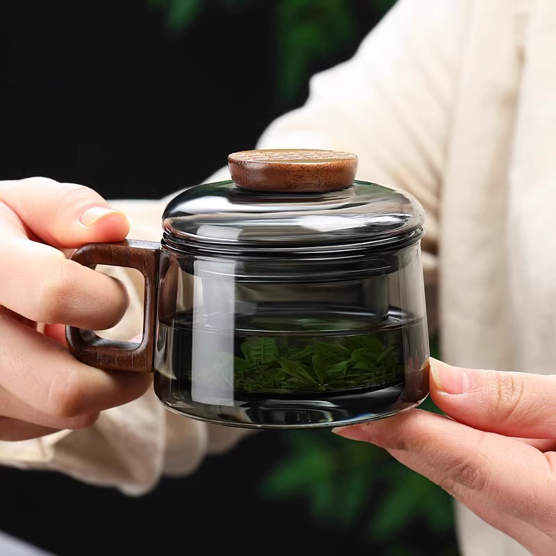 200 / 400ml كوب من الزجاج ، مع - مراجعة Loose Leaf Tea Infuser وسعره