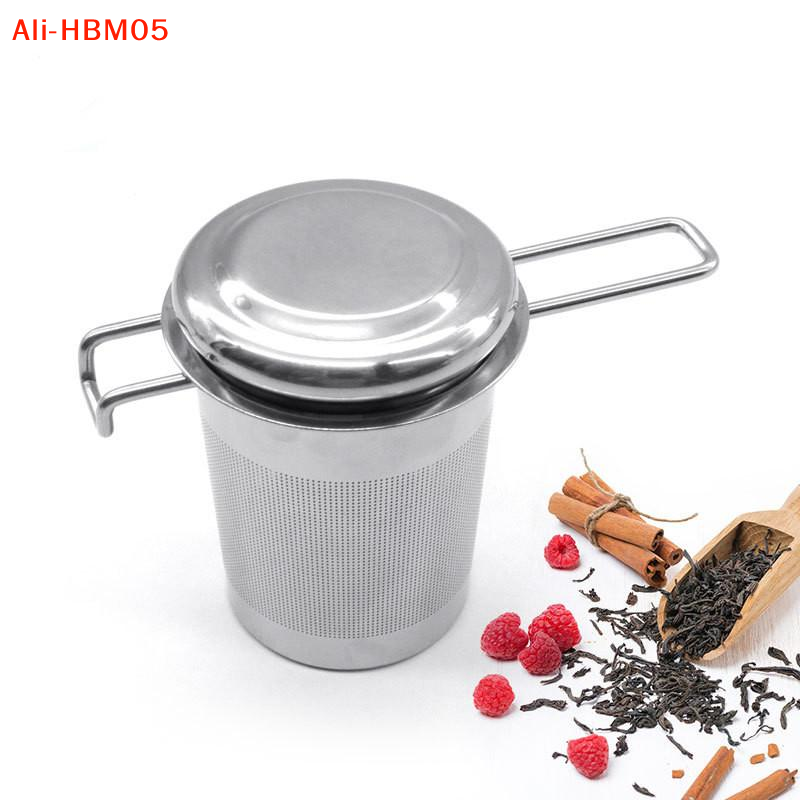(HB05) مصفاة شاي من الفولاذ ال - مراجعة Loose Leaf Tea Infuser وسعره