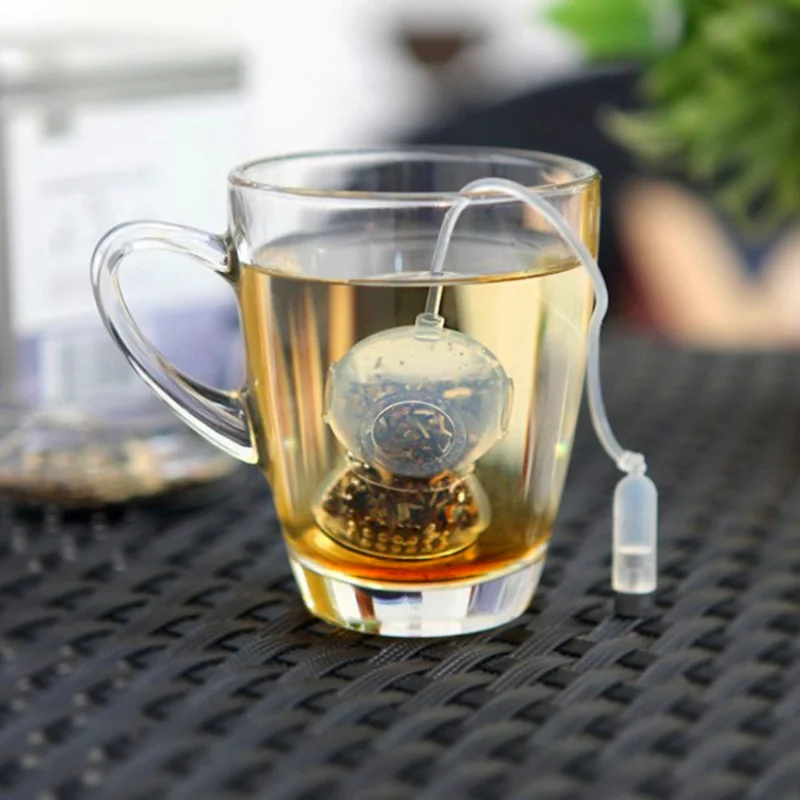 الغذاء الصف سيليكون تسرب الغوا - مراجعة Loose Leaf Tea Infuser وسعره