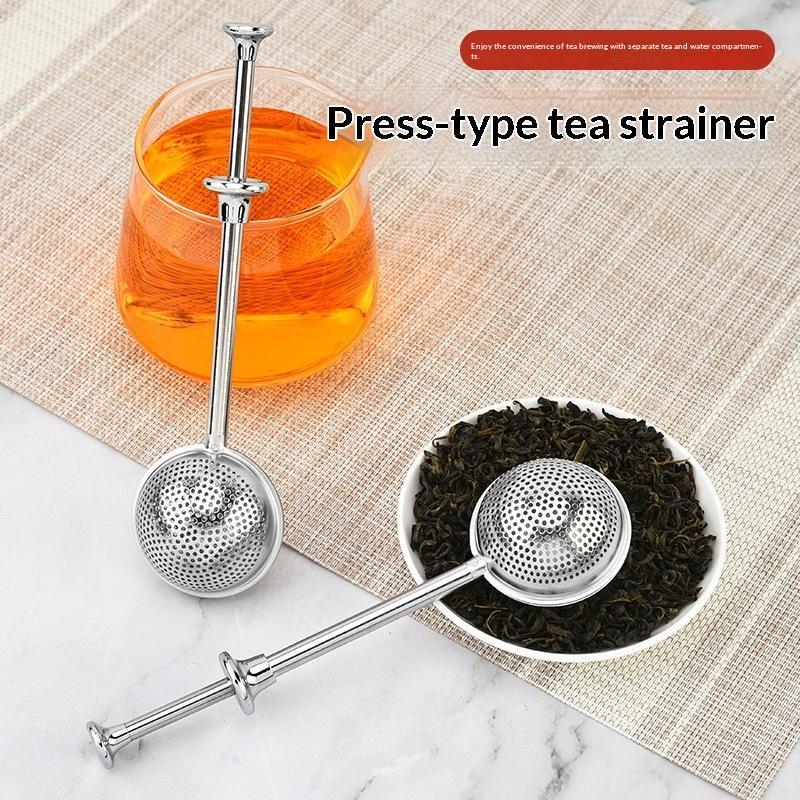 مصفاة شاي من الفولاذ المقاوم ل - مراجعة Loose Leaf Tea Infuser وسعره