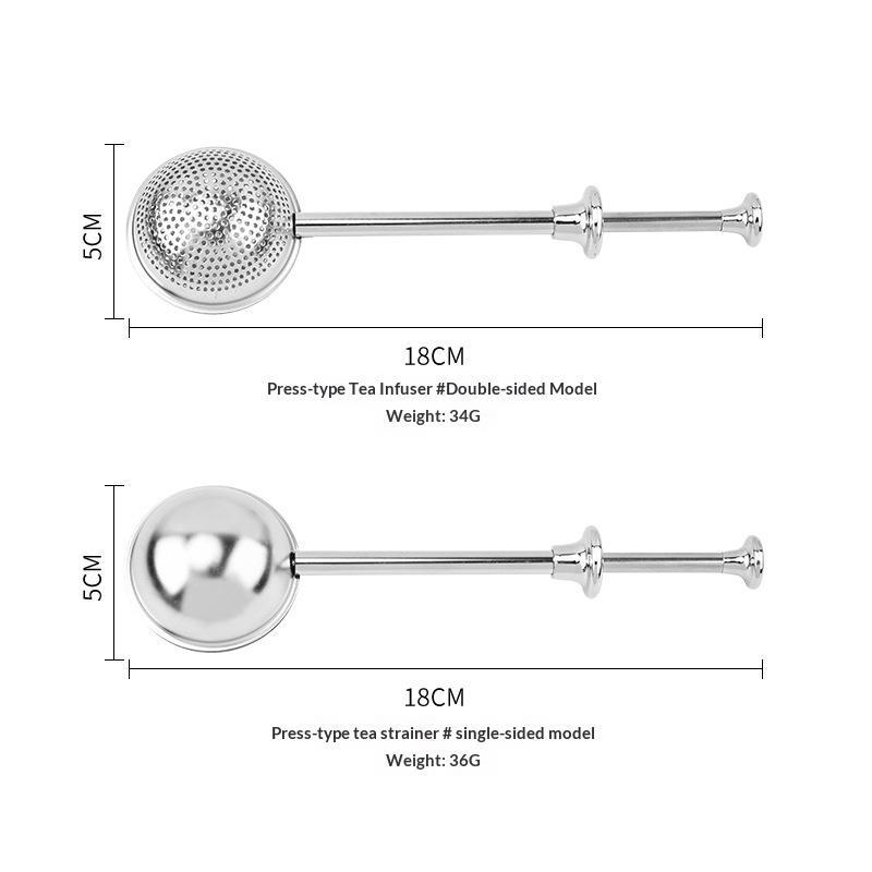 مصفاة شاي من الفولاذ المقاوم ل - مراجعة Loose Leaf Tea Infuser وسعره