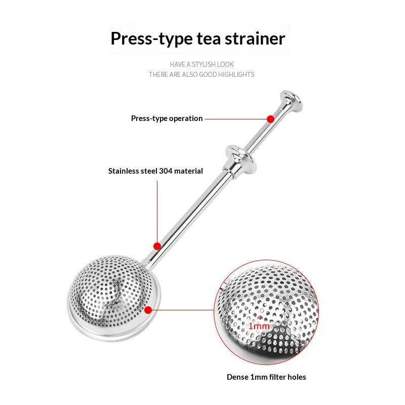مصفاة شاي من الفولاذ المقاوم ل - مراجعة Loose Leaf Tea Infuser وسعره